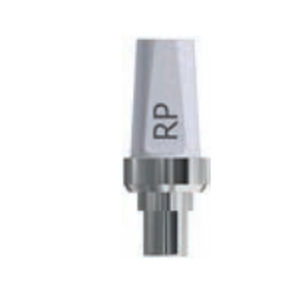 Implantat-Abutment / Titan - 41.13.004, 41.13.005, 41.13.006 - Cendres+Métaux SA   - interner Dreipass / gerade