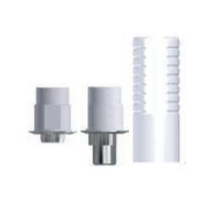 Implantat-Abutment / Titan - 41.15.00x, 41.16.00x series - Cendres+Métaux SA   - interner Dreipass / gerade / Ti-Base