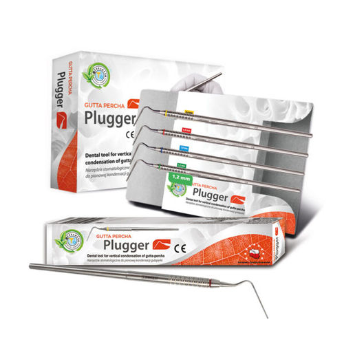 Dentaler Stopfer / zur Dentalrestaurierung - CERKAMED   - Edelstahl / für Gutta Percha