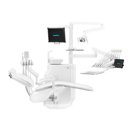 Dentaleinheit mit Monitor - Model Pro 600 - DIPLOMAT DENTAL s.r.o. - mit Instrumententräger / mit Licht