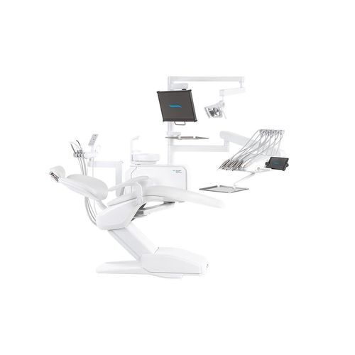Dentaleinheit mit flexiblem Kopfstück - Model Pro - DIPLOMAT DENTAL s.r.o. - beidhändig / mit Hygienesystem / mit seitlichem Instrumententräger