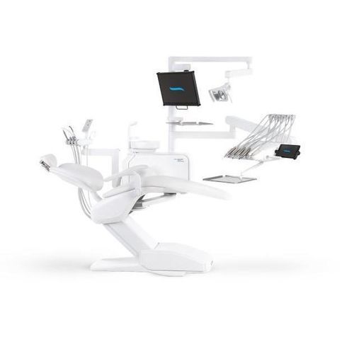 Dentaleinheit mit flexiblem Kopfstück - Model PRO series - DIPLOMAT DENTAL s.r.o. - modular / mit Monitor / mit Instrumententräger