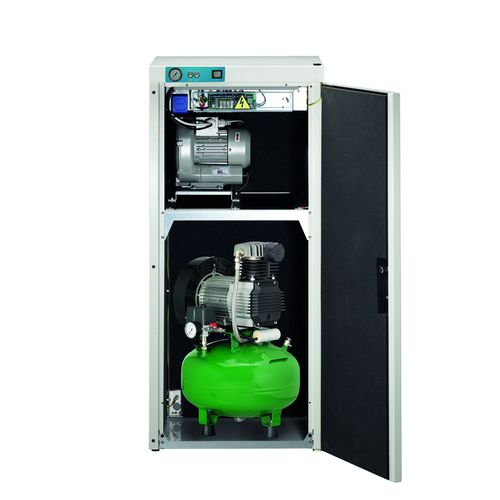 Kompressor für Zahnmedizin - KD 224AB - DIPLOMAT DENTAL s.r.o. - 1 Arbeitsplatz / mit Pumpe