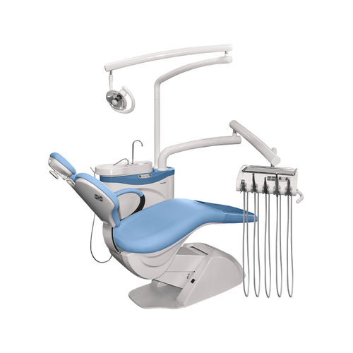Dentaleinheit mit flexiblem Kopfstück - 654 NK - CHIROMEGA - mit Hygienesystem / mit Instrumententräger / mit Licht