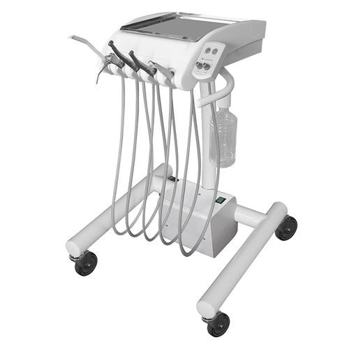 Mobiles Helferinnenelement für Dentaleinheit - 654 CART - CHIROMEGA - 5 Instrumente