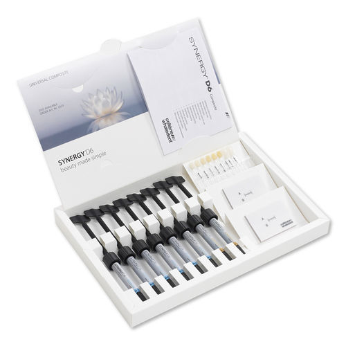 Zahnmedizinisches Material / Hybridkomposit - SYNERGY® D6 - Coltene Whaledent AG - zur Dentalrestaurierung