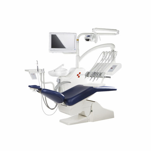 Dentale Behandlungseinheit / mit Stuhl - OPPORTUNITY TOP - COPEGA s.r.l.   - mit flexiblem Kopfstück / mit Monitor / mit Hygienesystem