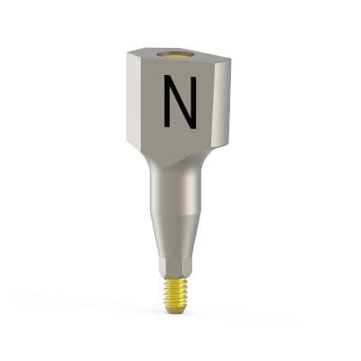 Implantat-Abutment / Titan - MPN-SBZZ - Cortex-Dental Implants Industries - mit Innenverbindung / mit Außenverbindung / schmal