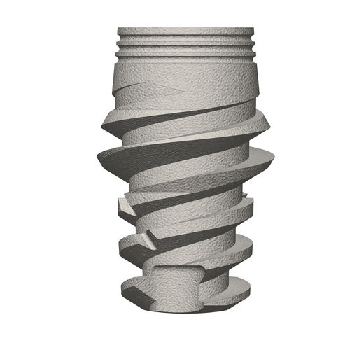 Konisches Zahnimplantat - Saturn Premium series - Cortex-Dental Implants Industries - Titan / inneres Sechseck / gerade