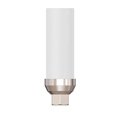 Zylindrisches Implantat-Abutment - Cortex-Dental Implants Industries - Titan / inneres Sechseck / Schrauben