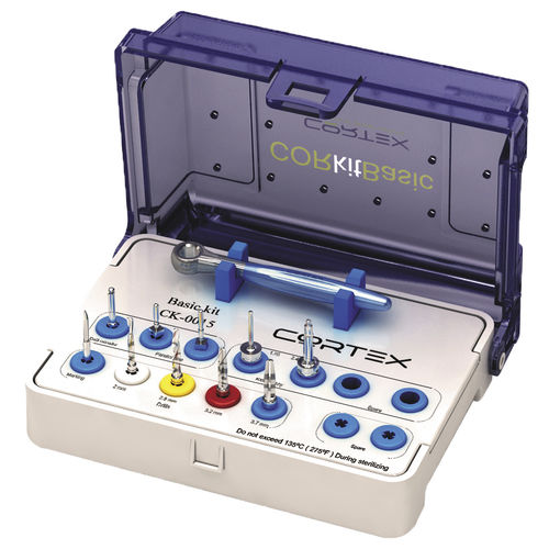 Instrumentenset für Dentalimplantologie - CK-0015 - Cortex-Dental Implants Industries - Zahnchirurgie