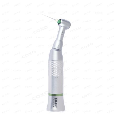 Dental-Winkelstück - CX235C5 - coxo Medical Instrument Co., Ltd.   - mit Luftmotor / Untersetzung / mit Drucktaste