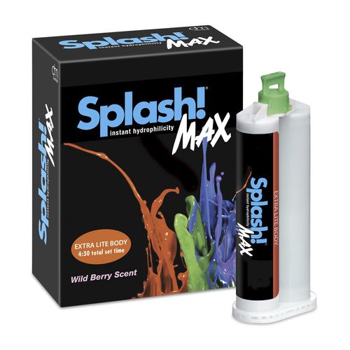 Zahnmedizinisches Material / Vinyl-Polysiloxan - Splash Max® - DenMat Holdings - für Abdrucklöffel