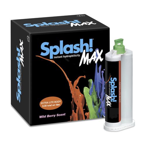 Zahnmedizinisches Material / Vinyl-Polysiloxan - Splash Max® Bulk - DenMat Holdings - für Abdrucklöffel