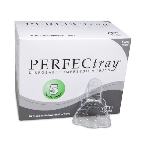Dentaler Abdrucklöffel / Dental Teilprothetik - Perfectray® #5  - DenMat Holdings - obere / perforiert