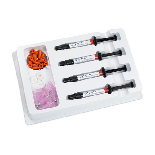 Zahnmedizinisches Material / Harz - Bio-Cap® - DenMat Holdings - Fluorid / zur Dentalrestaurierung / selbstklebend