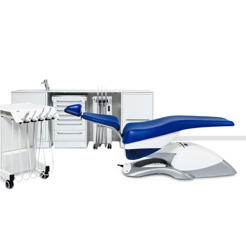 Dentale Behandlungseinheit / mit Stuhl -  DSA 2000L - Dental International b.v.   - mit Instrumententräger