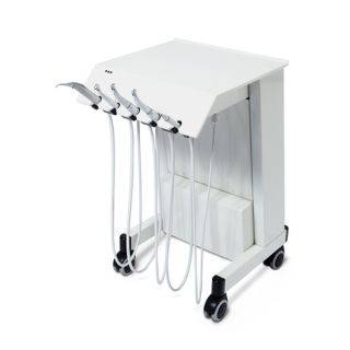 Mobiles Helferinnenelement für Dentaleinheit - DSA 2000L - Dental International b.v.   - 5 Instrumente