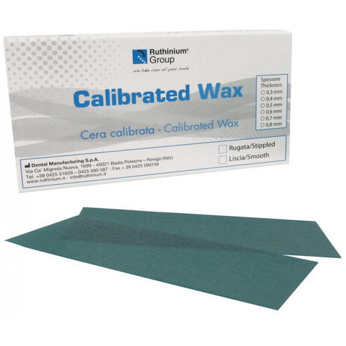 Zahnmedizinisches Material / Wachs - 6140001 - Ruthinium Group - zur Modellierung
