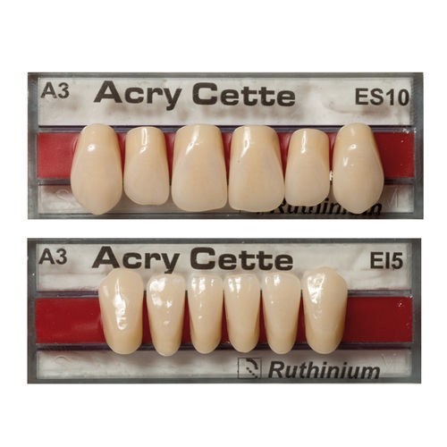 Acrylzahnprothese - Acry Cette  - Ruthinium Group - für Vorderzähne / für Seitenzähne