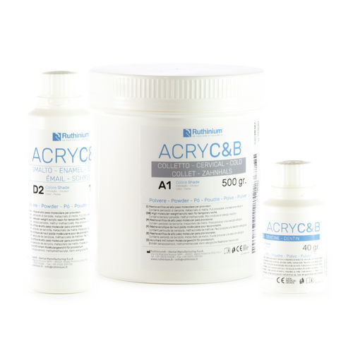 Zahnmedizinisches Material / Acryl - ACRY C&B - Ruthinium Group - Harz / für Dentallabor / für Dentalkronen