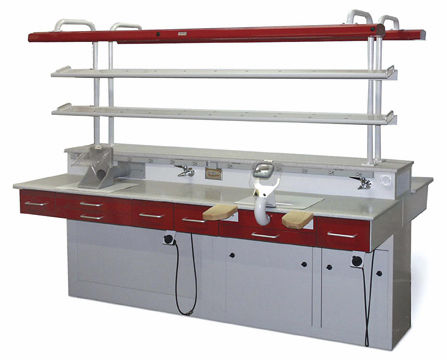 Arbeitsplatz für Dentallabors - Pedestal  - DentalEZ Group  