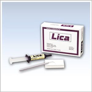 Zahnmedizinisches Material / Kalziumhydroxyd - LICA  - DENTAMERICA, Inc.   - zur Dentalrestaurierung