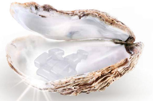 Orthodontie Bracket / ästhetisch - discovery® pearl - DENTAURUM - Keramik