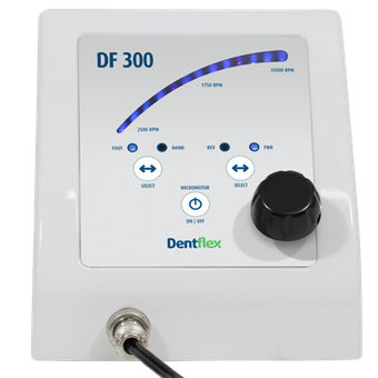 Kontrolleinheit für Mikromotor / für Dentallabor - DF 300 - Dentflex - elektrisch / Tisch / Komplettset