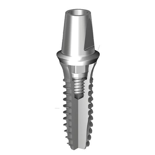 Konisches Zahnimplantat - SimpleLine II - Dentium - Titan / innerer Achtkant / selbstschneidend