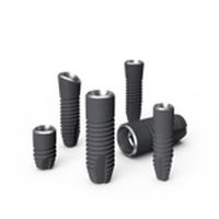 Zylindrisches Zahnimplantat - OsseoSpeed EV - DENTSPLY Implants GmbH - Titan / mit Innenverbindung / schmal