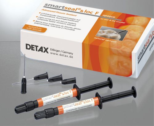 Zahnmedizinisches Material / Verbundwerkstoff - smartseal® & loc / F - DETAX GmbH & Co. KG   - zur Dentalrestaurierung / für Wurzelkanalfüllung / transparent