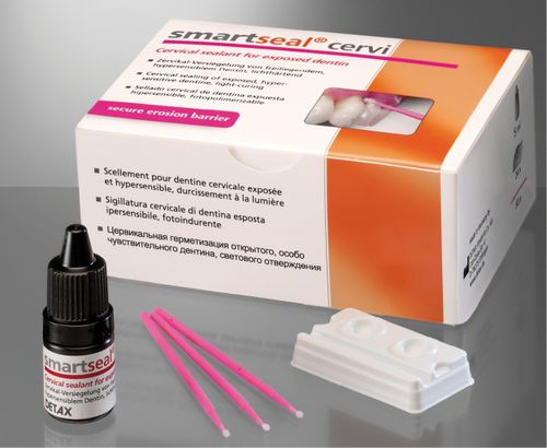 Zahnmedizinisches Material / Fluoridsalzlack - smartseal® cervi - DETAX GmbH & Co. KG   - zur Dentalrestaurierung / für Wurzelkanalfüllung