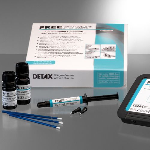 Zahnmedizinisches Material / Harz - Freeform® - DETAX GmbH & Co. KG   - zur Modellierung / biokompatibel / photopolymerisierbar