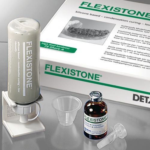 Zahnmedizinisches Material / Silikon - Flexistone® - DETAX GmbH & Co. KG   - für Dentallabor / zur Modellierung