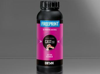 Zahnmedizinisches Material / Harz - FREEPRINT® cast 2.0 - DETAX GmbH & Co. KG   - für 3D-Druck / Gieß / zur Modellierung