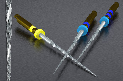Endodontische Feile / Rotation - SafeSiders HF - ESSENTIAL DENTAL SYSTEMS   - für Wurzelkanal-Behandlungen / Nickel-Titan
