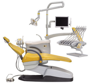 Dentaleinheit mit flexiblem Kopfstück - CARE 22U - Eurocompress - kompakt / mit Monitor / mit Hygienesystem