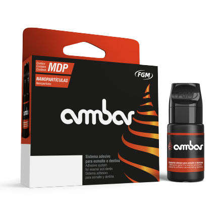 Zahnersatzkleber - Ambar - FGM Dental Products - photopolymerisierbar / flüssig