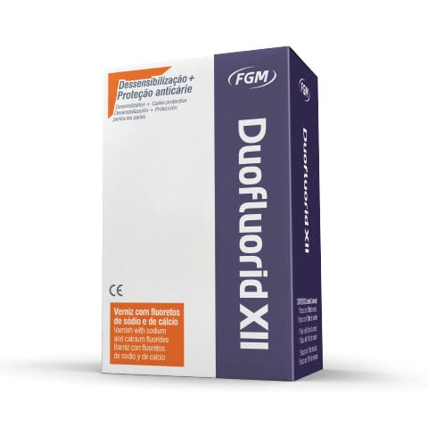 Zahnmedizinisches Material / Fluoridsalzlack - Duofluorid XII - FGM Dental Products - zur Dentalrestaurierung