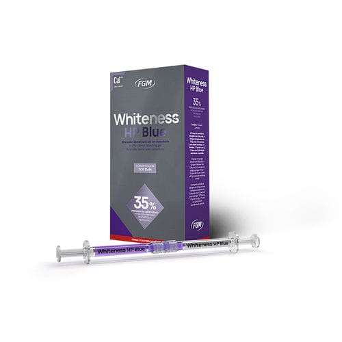 Zahnmedizinisches Material / für Zahnaufhellung - Whiteness HP BLUE - FGM Dental Products - Gel