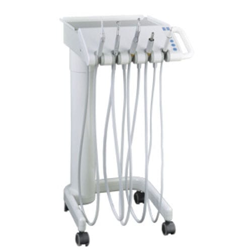 Mobiles Helferinnenelement für Dentaleinheit - F1 Cart - FIMET - 5 Instrumente