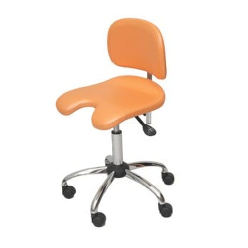 Dentalhocker - FD-215, FD-235 - FINNDENT OY   - höhenverstellbar / mit Rückenlehne / auf Rollen