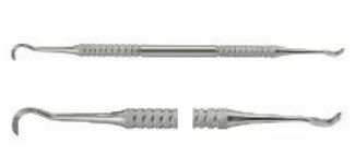 Doppelter Dental-Scaler - 501-0846 - FORESTADENT BERNHARD FÖRSTER GMBH   - orthodontisch / mit Bandsetzer