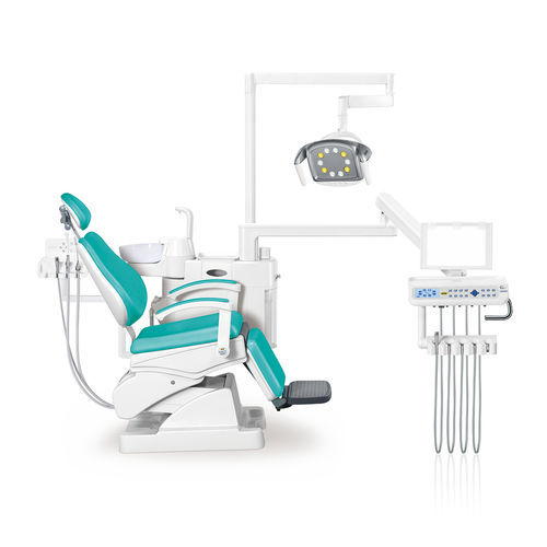 Dentale Behandlungseinheit / mit Stuhl - AL-398Sanore - Foshan Anle Medical Apparatus - mit flexiblem Kopfstück / mit Hygienesystem / mit Instrumententräger