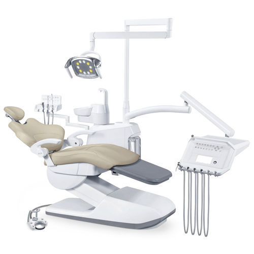 Dentale Behandlungseinheit / mit Stuhl - AL-388SD - Foshan Anle Medical Apparatus - mit flexiblem Kopfstück / mit Hygienesystem / mit Instrumententräger