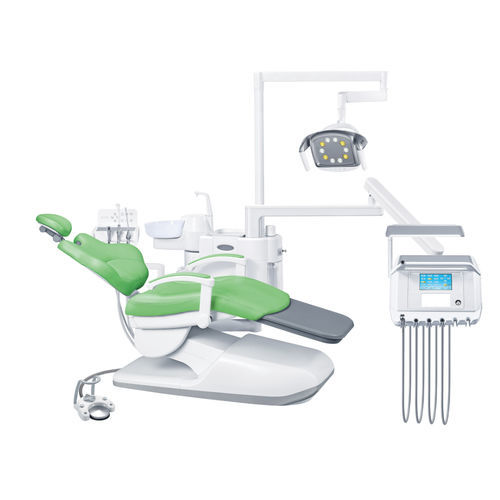 Dentaleinheit mit elektrisch bedientem Stuhl - AL-388SA - Foshan Anle Medical Apparatus - mit flexiblem Kopfstück / mit Hygienesystem / mit Instrumententräger