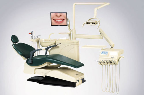 Dentale Behandlungseinheit / mit Stuhl - ZC-S500 - Foshan Joinchamp Medical Device - mit Monitor / mit Instrumententräger / mit Licht