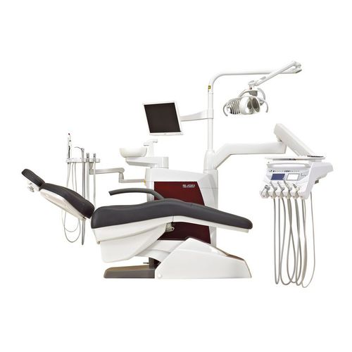Dentaleinheit mit Monitor - ZC-S700 gradescale - Foshan Joinchamp Medical Device - mit Instrumententräger / mit LED-Licht