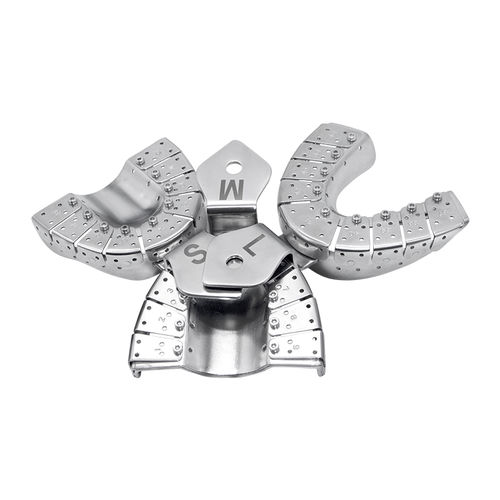 Dentaler Abdrucklöffel / Dental Teilprothetik - Foshan Roson Medical Instrument - perforiert